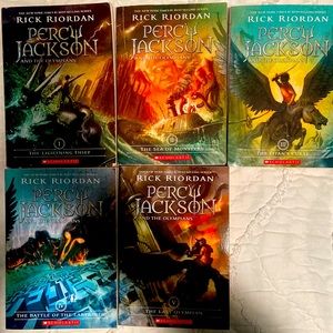 Great kids books - Percy Jackson ( 5 books)